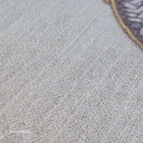 Cinta Featherweight Italian Cashmere Scarf Equestrian - Picture 7 of 16